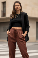 Blazer manga remangada