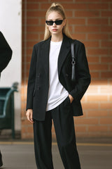 Blazer oversize botones