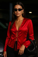 Blusa Martini satinada