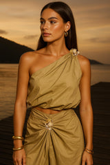 Blusa Diva de un hombro