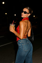 Blusa Main Character satinada