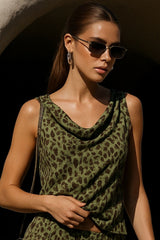 Blusa Maré animal print