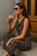 Blusa Zenda sin mangas