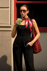 Chaleco fluido rústico