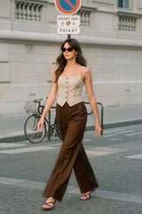 Pantalón doble pliegue