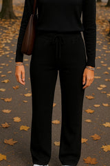 Pantalón flare Étoile de punto