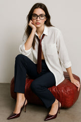 Pantalón vestir flare