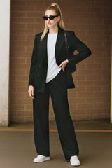 Pantalón vestir wide leg