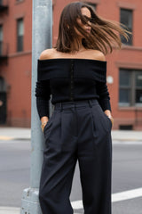 Top canalé Soft glow