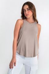 Top halter con tirantes