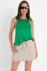 Top halter con tirantes