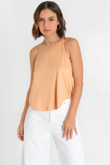 Top halter con tirantes