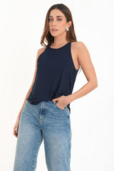 Top halter con tirantes