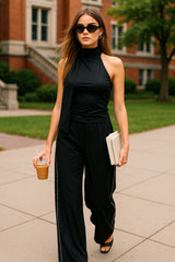 Top Roberta halter escote espalda