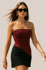 Top tubo Dita asimétrico