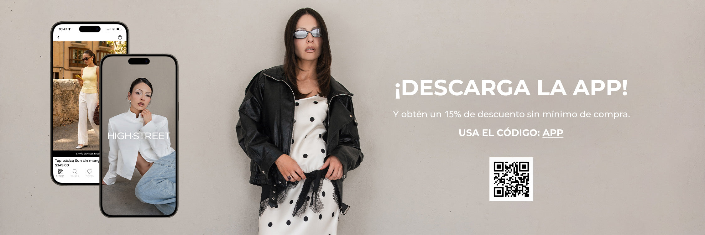 Descarga la app de Highstreet
