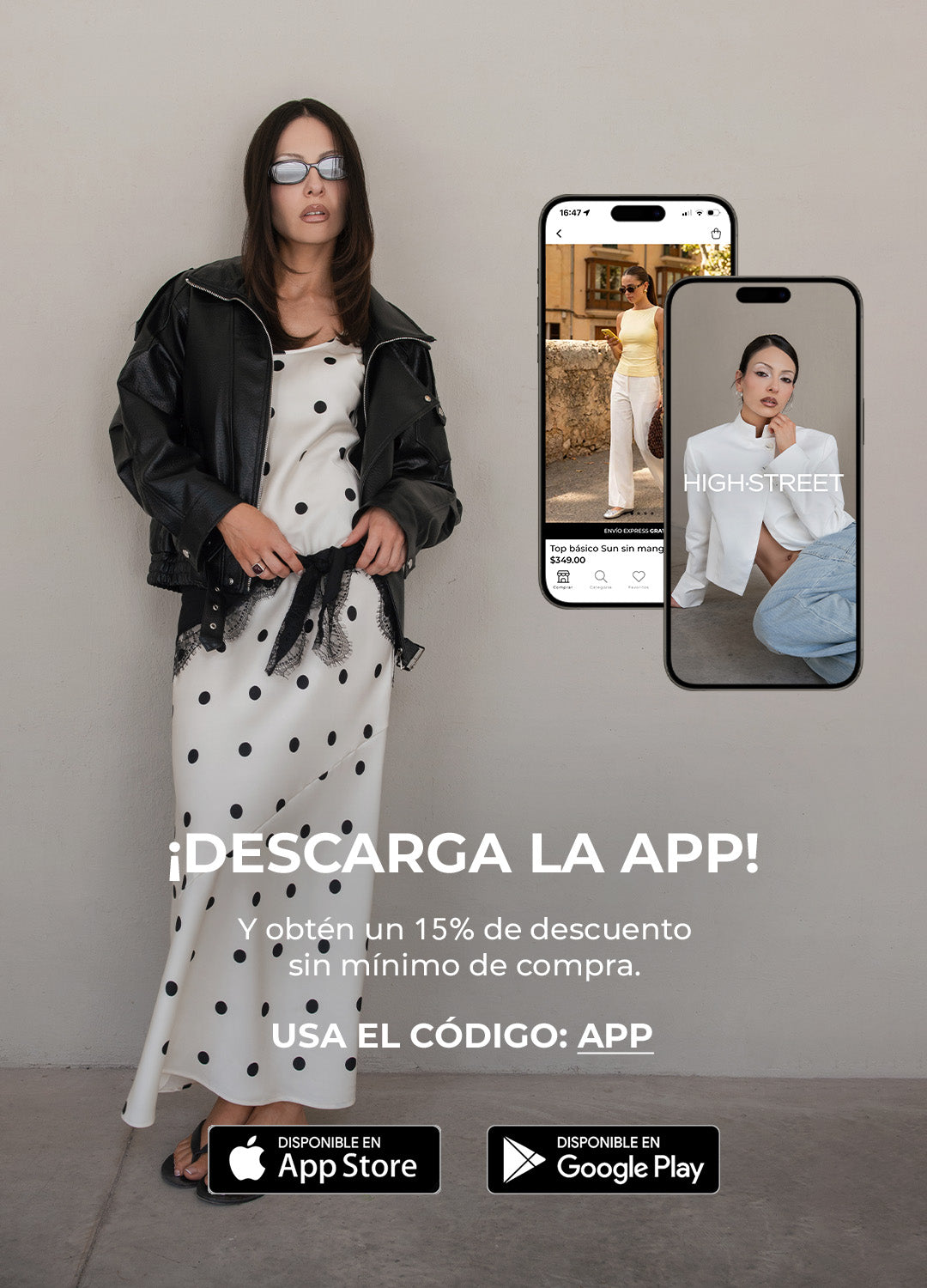 Descarga la app de Highstreet