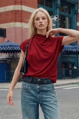 Blusa Avelie manga corta