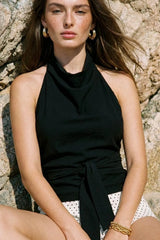 Blusa Claire con cinturón