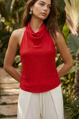 Blusa halter Ultra Glam