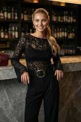 Blusa Honeybell de encaje