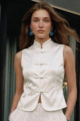 Blusa Origin cuello mao