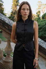 Blusa Origin cuello mao