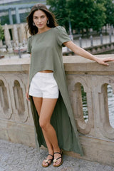 Blusa túnica Ivory Hour