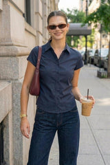 Camisa Lyanna manga corta