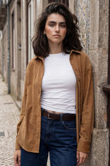 Camisa oversized pana