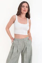 Crop top tirantes