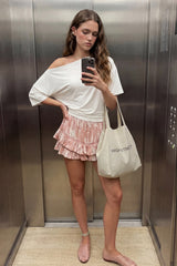 Falda pantalón estampado