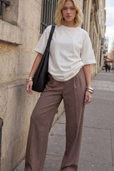 Pantalón ancho pinzas