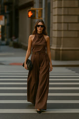 Pantalón Avery fit palazzo