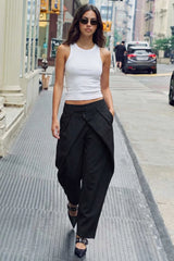 Pantalón cintura doble pinzas