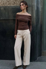 Pantalón con pinzas
