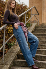 Pantalón de denim fit baggy carpenter