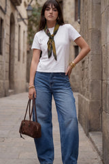 Pantalón de denim fit baggy carpenter