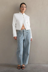 Pantalón de denim fit barrel