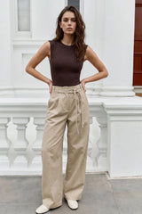 Pantalón doble cinturón