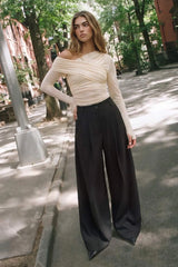 Pantalón doble pliegue
