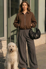 Pantalón doble pliegue