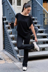 Wide-leg trousers
