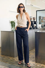 Pantalón fit recto
