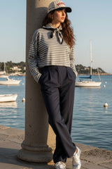 Pantalón recto pinzas