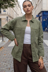 Sobrecamisa de denim