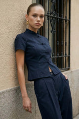 Top Babe cuello mao