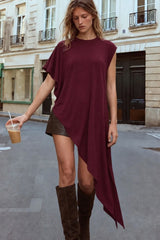 Asymmetric long top