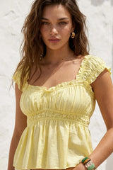 Top Mini Crush con olanes