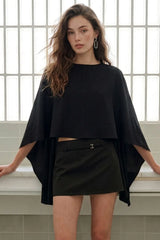 Blusa Studio asimétrica